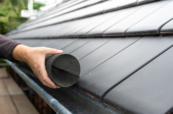 Gutter Mesh Installation in Easley