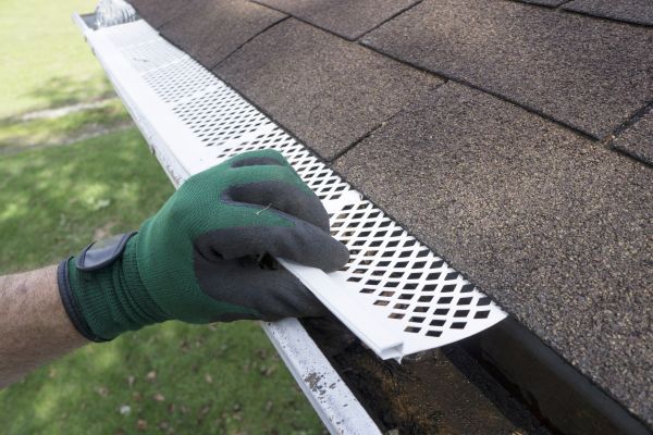Gutter Filter Installation in Easley
